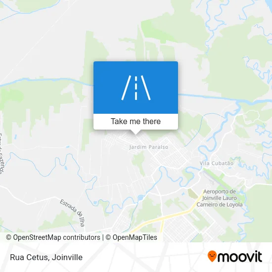 Rua Cetus map