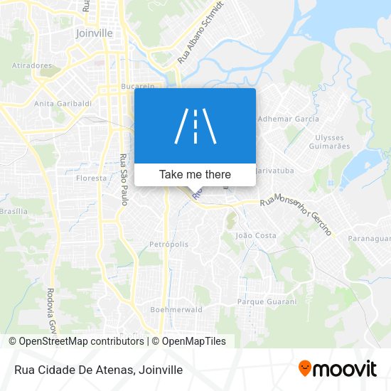 Rua Cidade De Atenas map