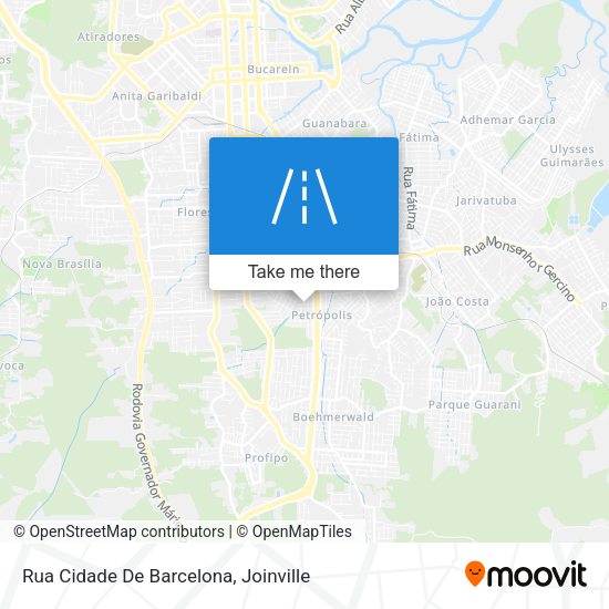 Rua Cidade De Barcelona map
