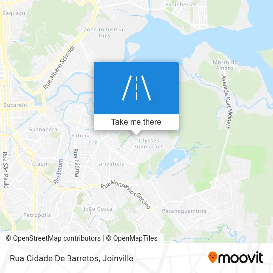 Rua Cidade De Barretos map