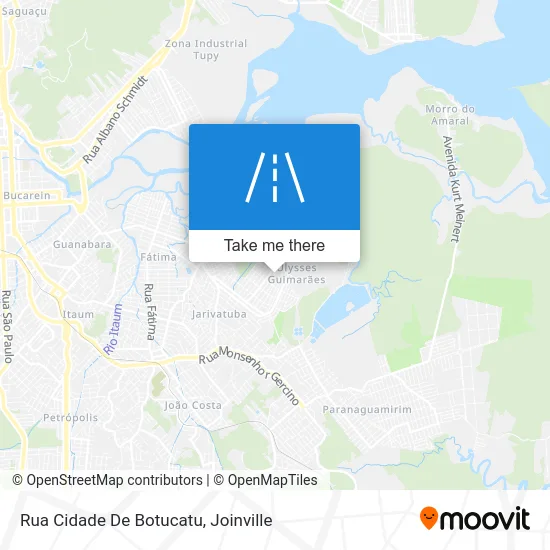 Rua Cidade De Botucatu map