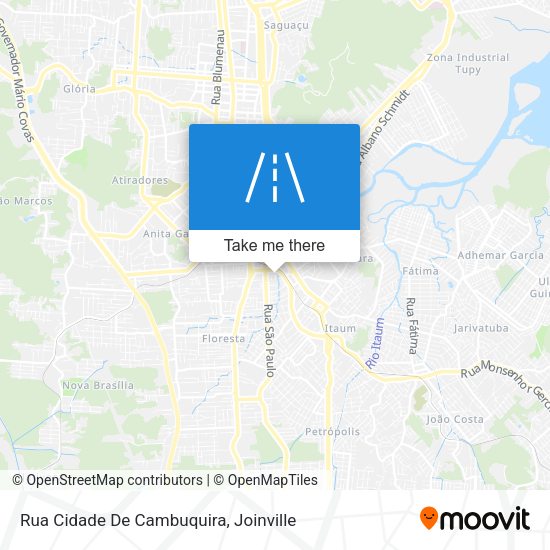 Rua Cidade De Cambuquira map