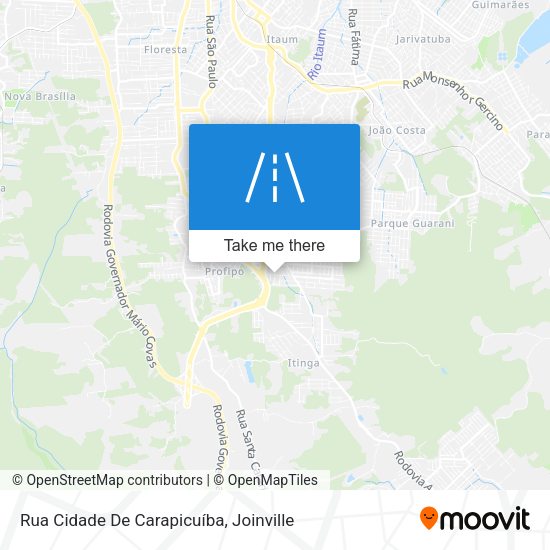 Rua Cidade De Carapicuíba map