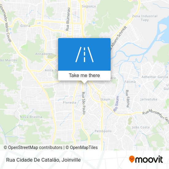 Rua Cidade De Catalão map