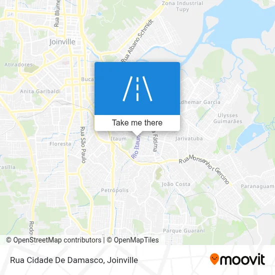 Rua Cidade De Damasco map