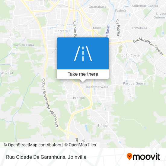 Rua Cidade De Garanhuns map
