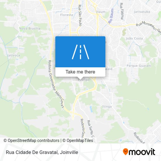 Rua Cidade De Gravataí map