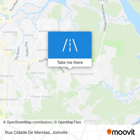 Rua Cidade De Meridas map