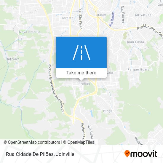 Rua Cidade De Pilões map