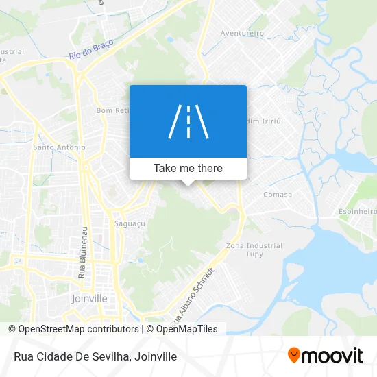 Rua Cidade De Sevilha map