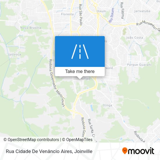 Rua Cidade De Venâncio Aires map