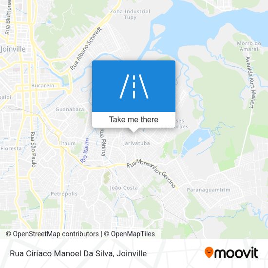 Rua Ciríaco Manoel Da Silva map