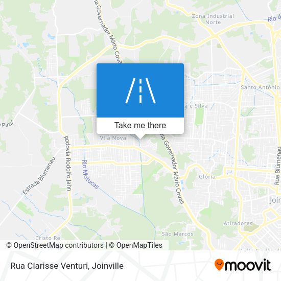 Rua Clarisse Venturi map