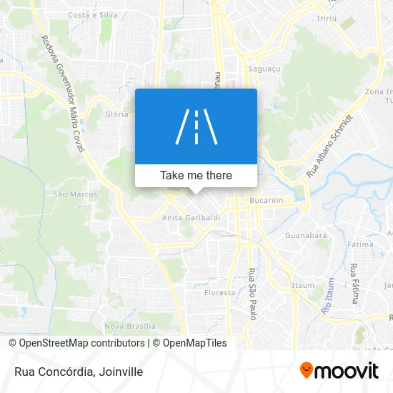 Rua Concórdia map