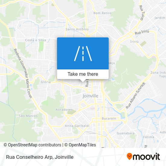 Rua Conselheiro Arp map
