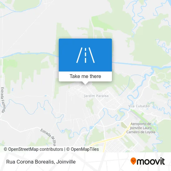 Rua Corona Borealis map