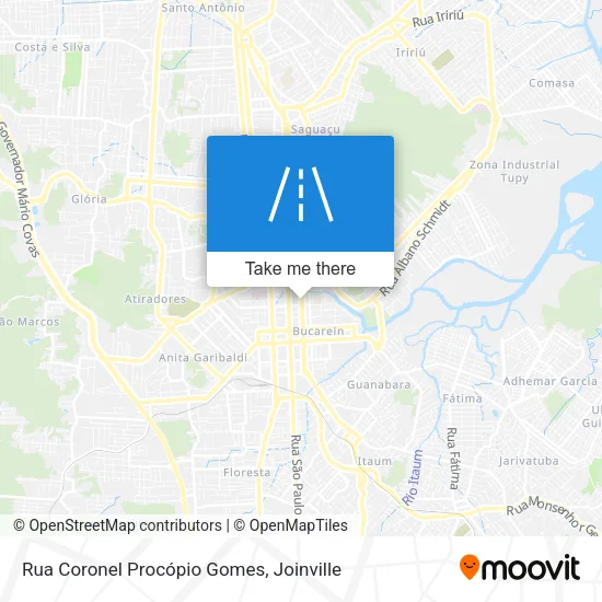 Rua Coronel Procópio Gomes map