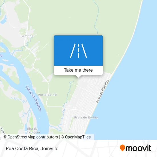 Rua Costa Rica map