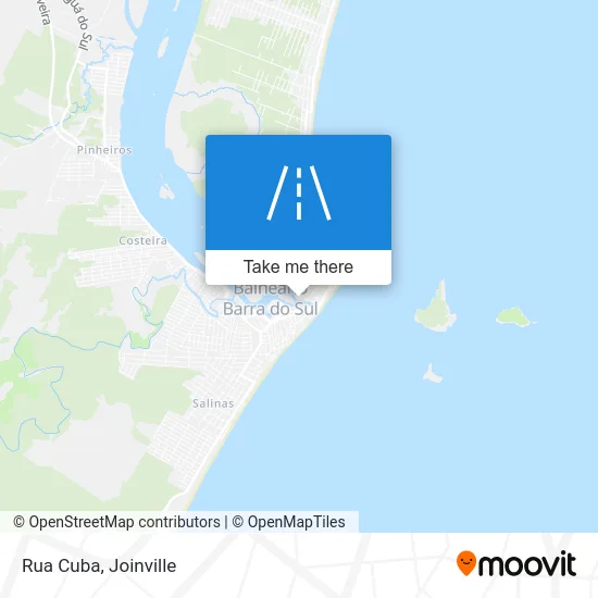 Rua Cuba map