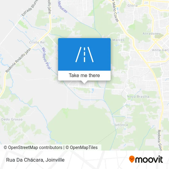 Rua Da Chácara map