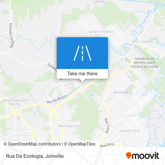 Rua Da Ecologia map