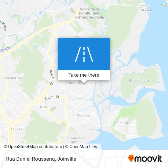 Rua Daniel Roussenq map