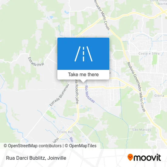 Rua Darci Bublitz map