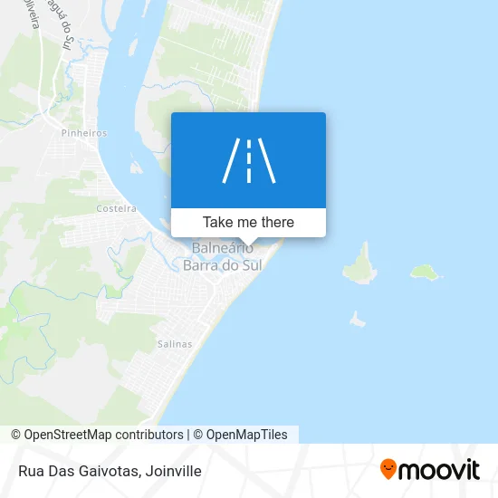 Rua Das Gaivotas map