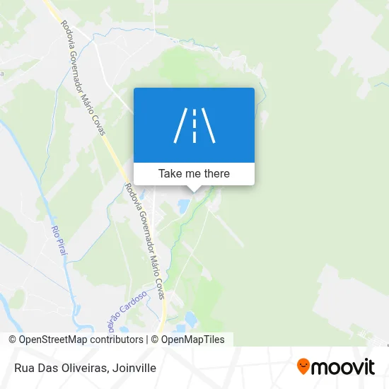 Rua Das Oliveiras map