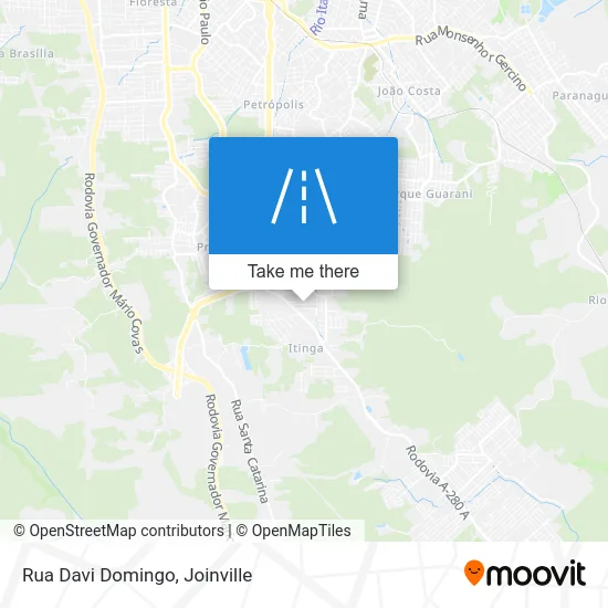 Rua Davi Domingo map