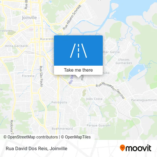 Rua David Dos Reis map