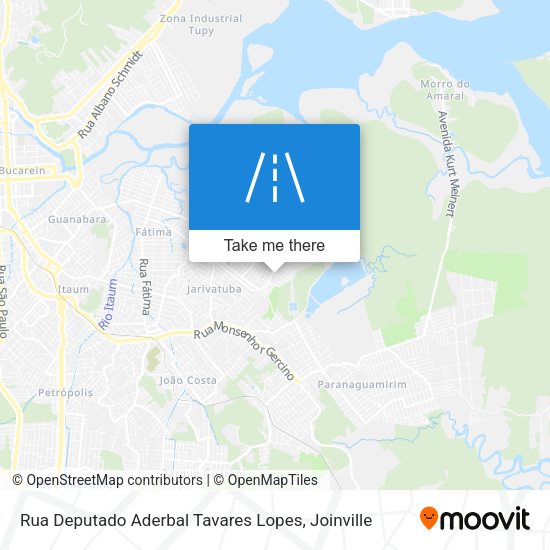 Rua Deputado Aderbal Tavares Lopes map