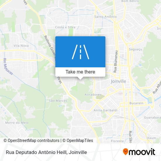 Rua Deputado Antônio Heill map