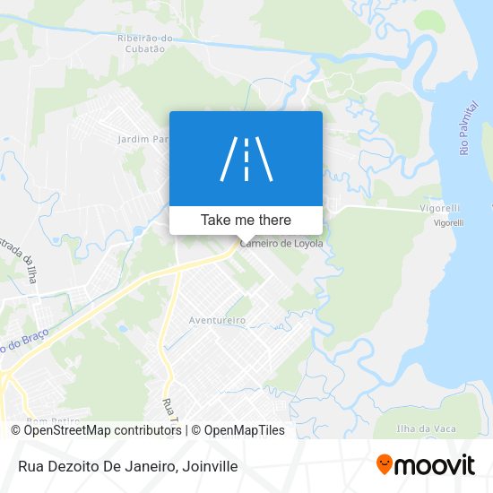 Rua Dezoito De Janeiro map