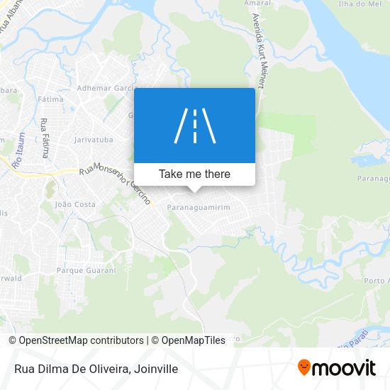 Rua Dilma De Oliveira map