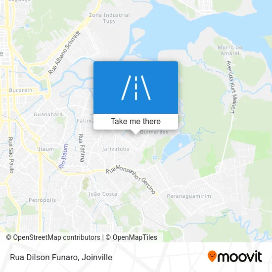 Rua Dilson Funaro map