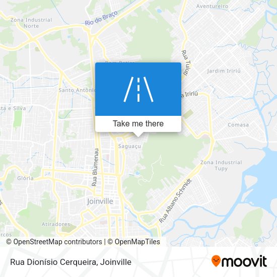 Rua Dionísio Cerqueira map