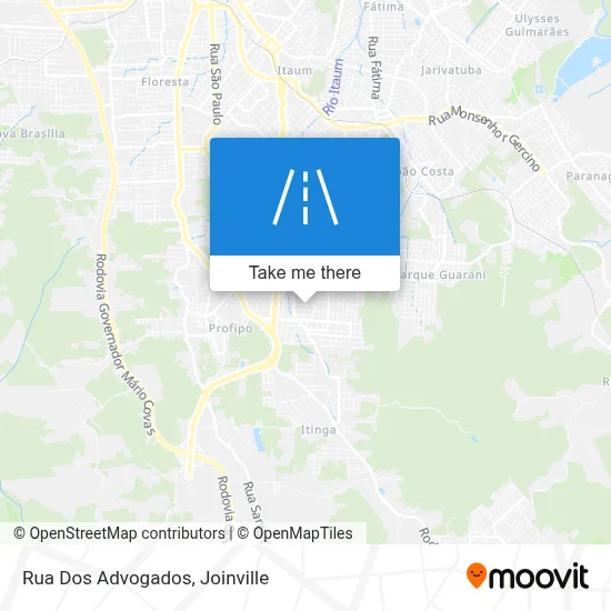 Rua Dos Advogados map