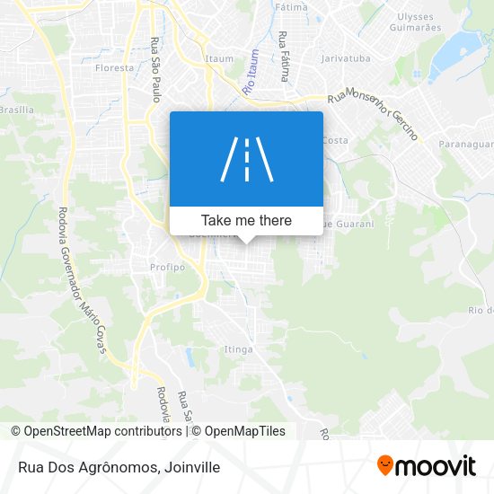 Rua Dos Agrônomos map