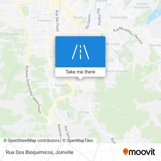 Rua Dos Bioquímicos map