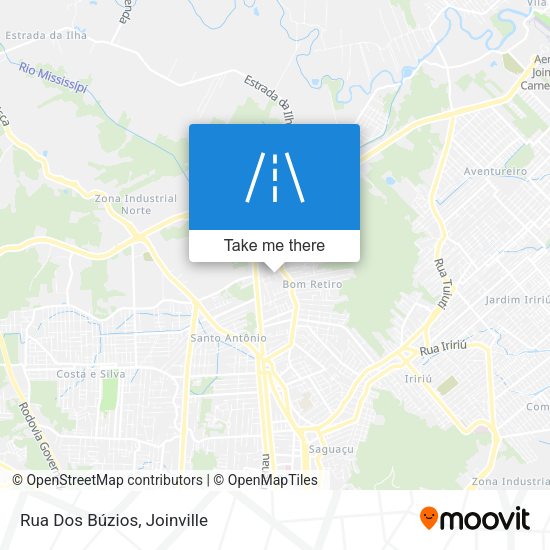 Rua Dos Búzios map