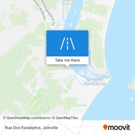 Rua Dos Eucaliptos map