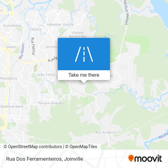 Rua Dos Ferramenteiros map