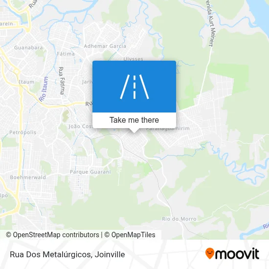Rua Dos Metalúrgicos map
