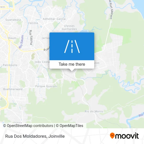 Rua Dos Moldadores map