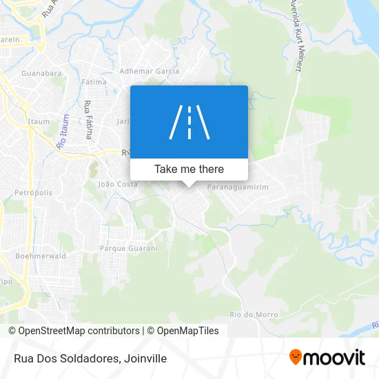 Rua Dos Soldadores map