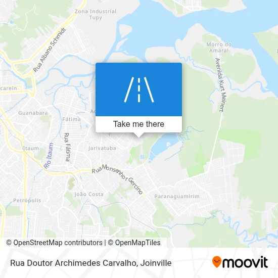 Rua Doutor Archimedes Carvalho map