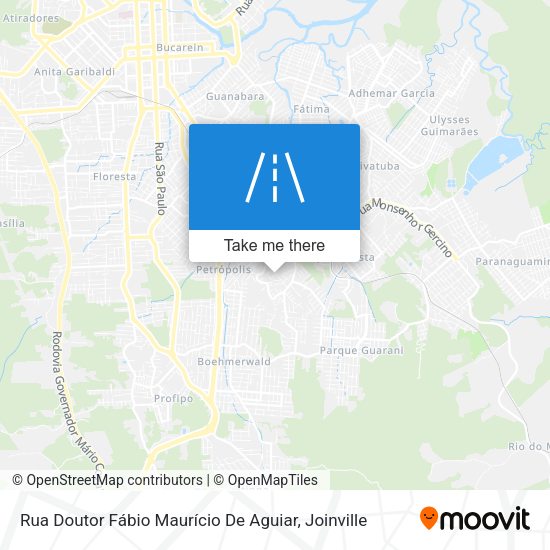 Rua Doutor Fábio Maurício De Aguiar map
