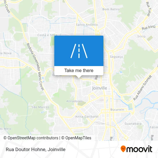 Rua Doutor Hohne map