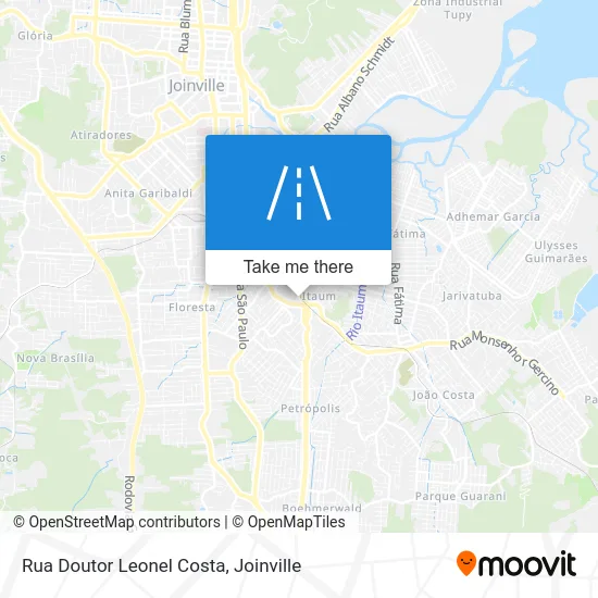 Rua Doutor Leonel Costa map